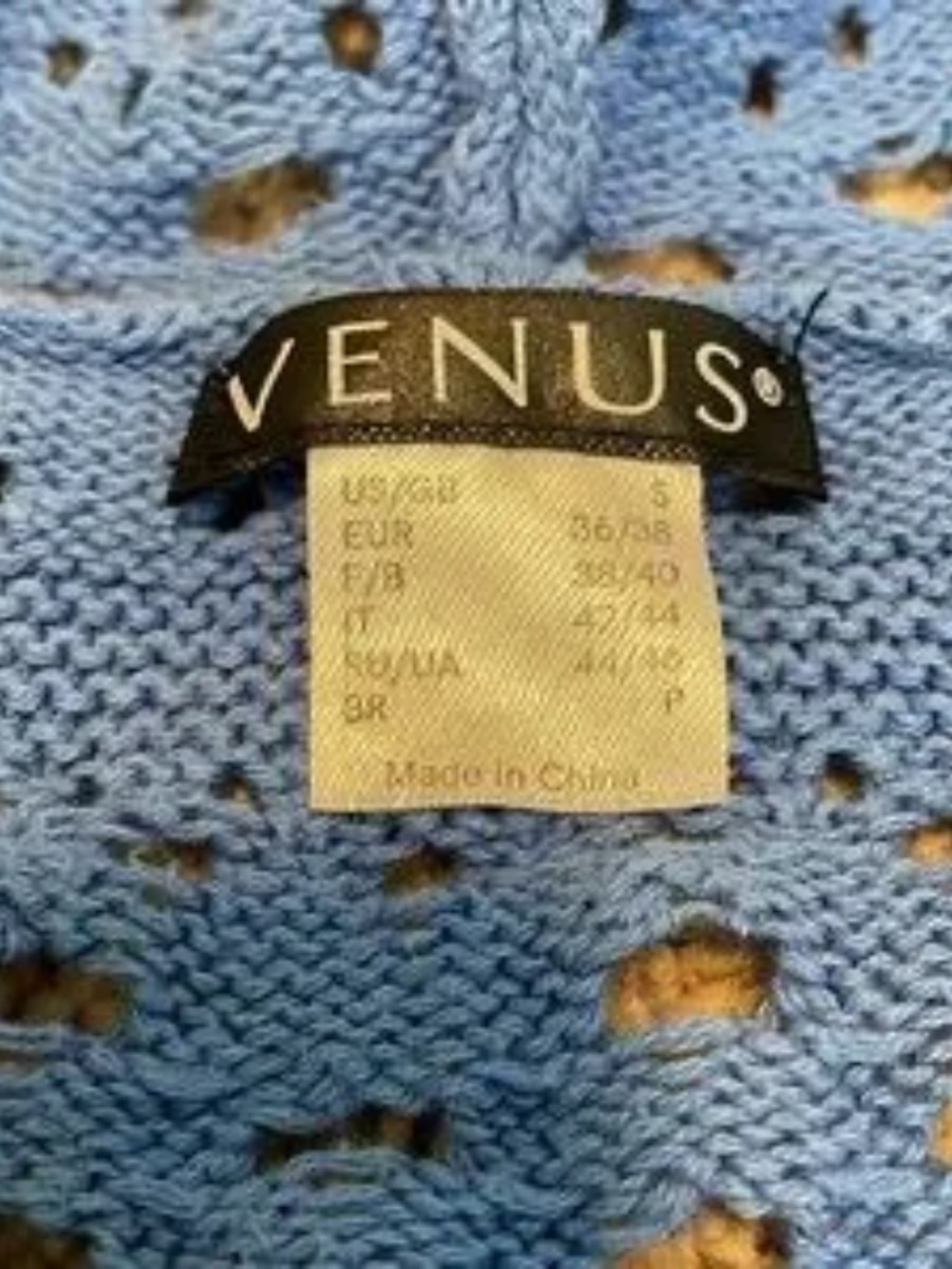 Venus Blue Hoodie Sweater - Picture 3 of 5